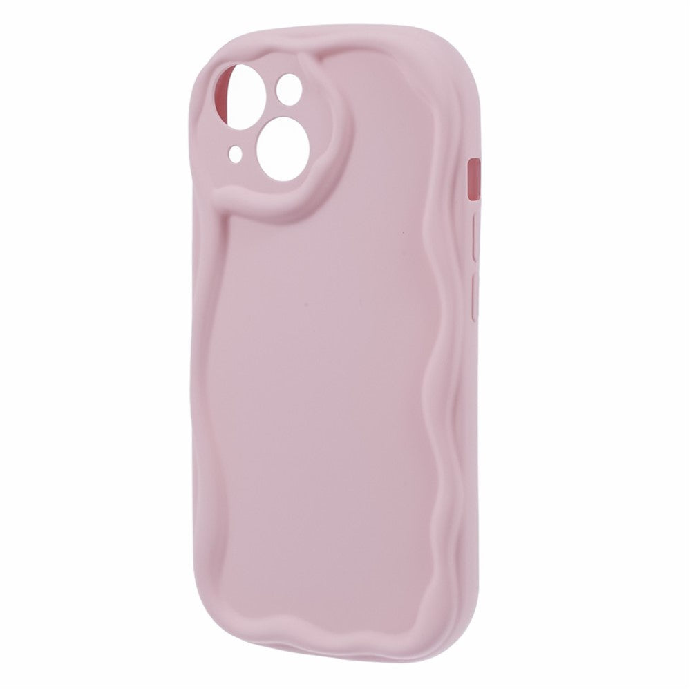 For iPhone 14 Plus Case Rubberized Candy Color Scratch-proof Phone TPU Cover