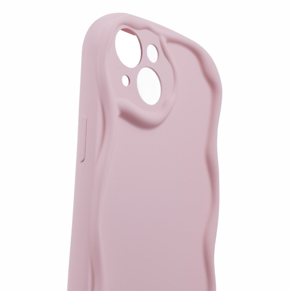 For iPhone 14 Plus Case Rubberized Candy Color Scratch-proof Phone TPU Cover