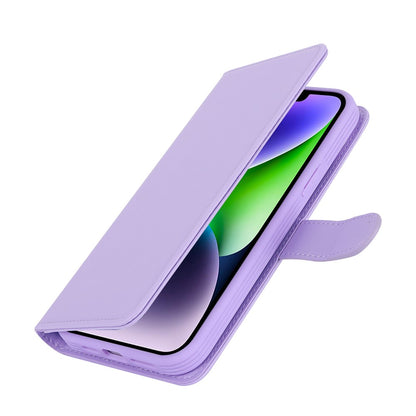 For iPhone 14 / 13 6.1 inch Case Anti-Drop Detachable PU Phone Cover Compatible with MagSafe