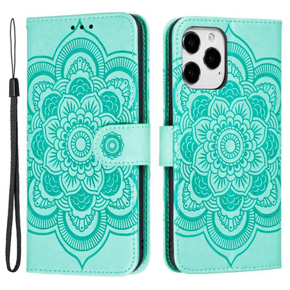 For iPhone 15 Pro Max PU Leather Case Stand Magnetic Closure Phone Cover