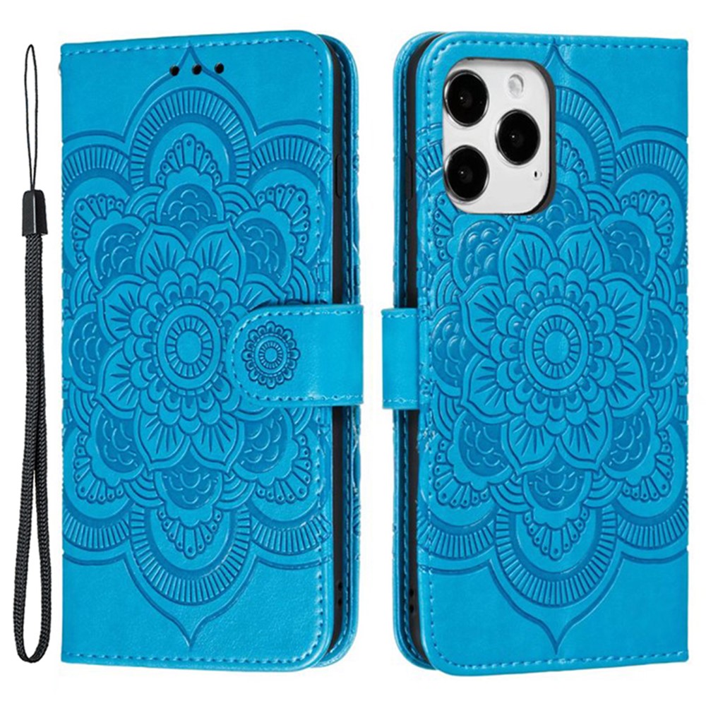 For iPhone 15 Pro Max PU Leather Case Stand Magnetic Closure Phone Cover