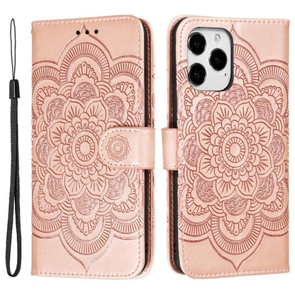 For iPhone 15 Pro Max PU Leather Case Stand Magnetic Closure Phone Cover