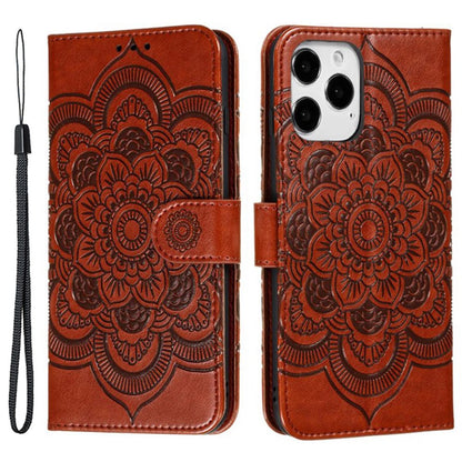 For iPhone 15 Pro Max PU Leather Case Stand Magnetic Closure Phone Cover