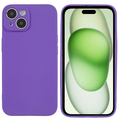 For iPhone 15 Plus Case TPU Anti-scratch Double-Sided Matte Phone Protector