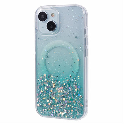 JTW Series for iPhone 14 Case Compatible with MagSafe Glitter Sequins Epoxy Phone Cover