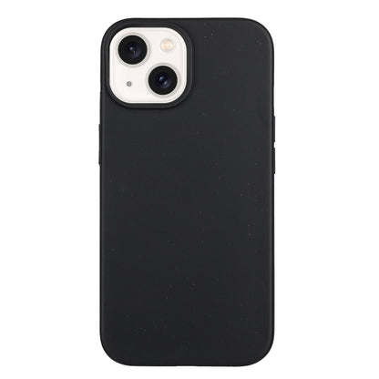 For iPhone 14 Case Eco-Friendly Wheat Straw+TPU Magnetic Phone Cover