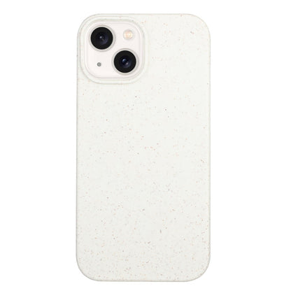 For iPhone 14 Case Eco-Friendly Wheat Straw+TPU Magnetic Phone Cover