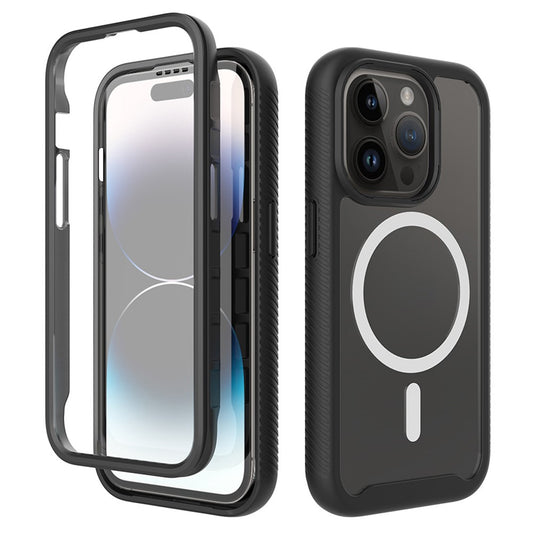 Starry Series for iPhone 15 Pro Max Case PET Screen Film Phone Cover Compatible with MagSafe