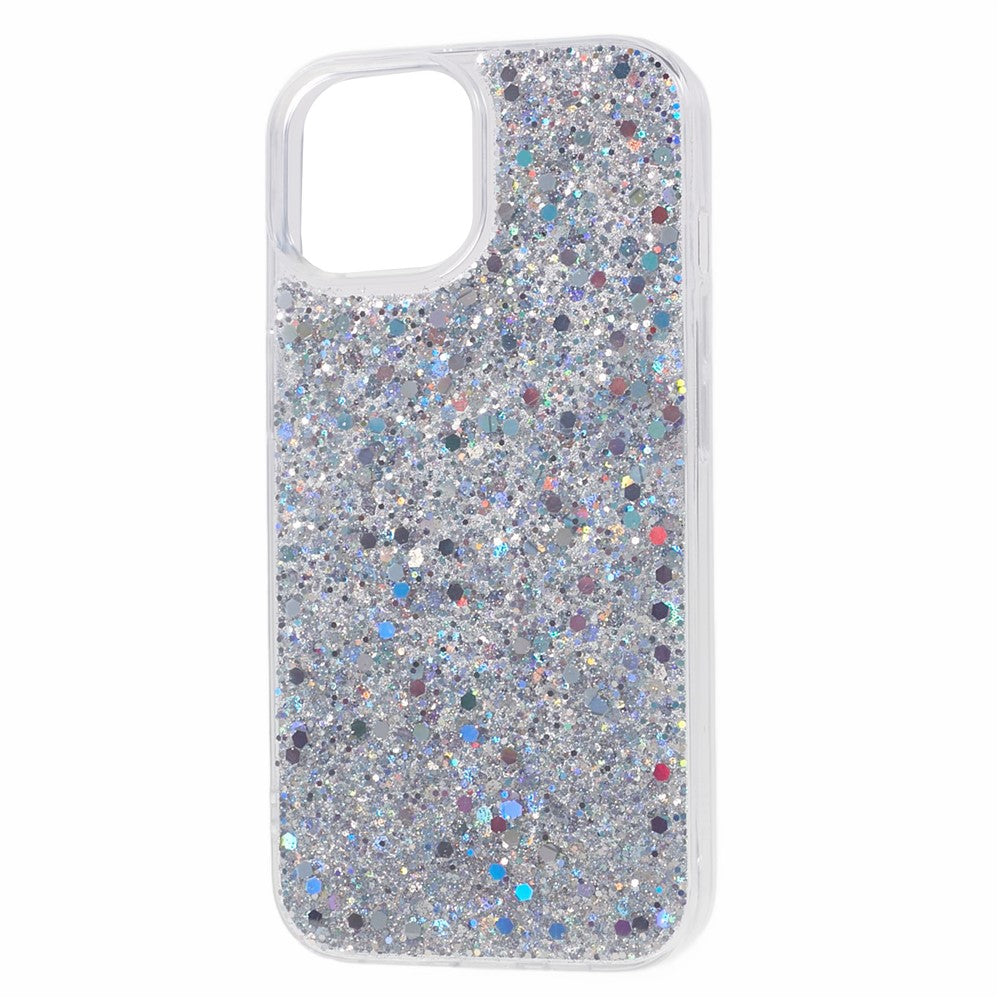 For iPhone 14 Case Glitter Soft TPU Smartphone Cover