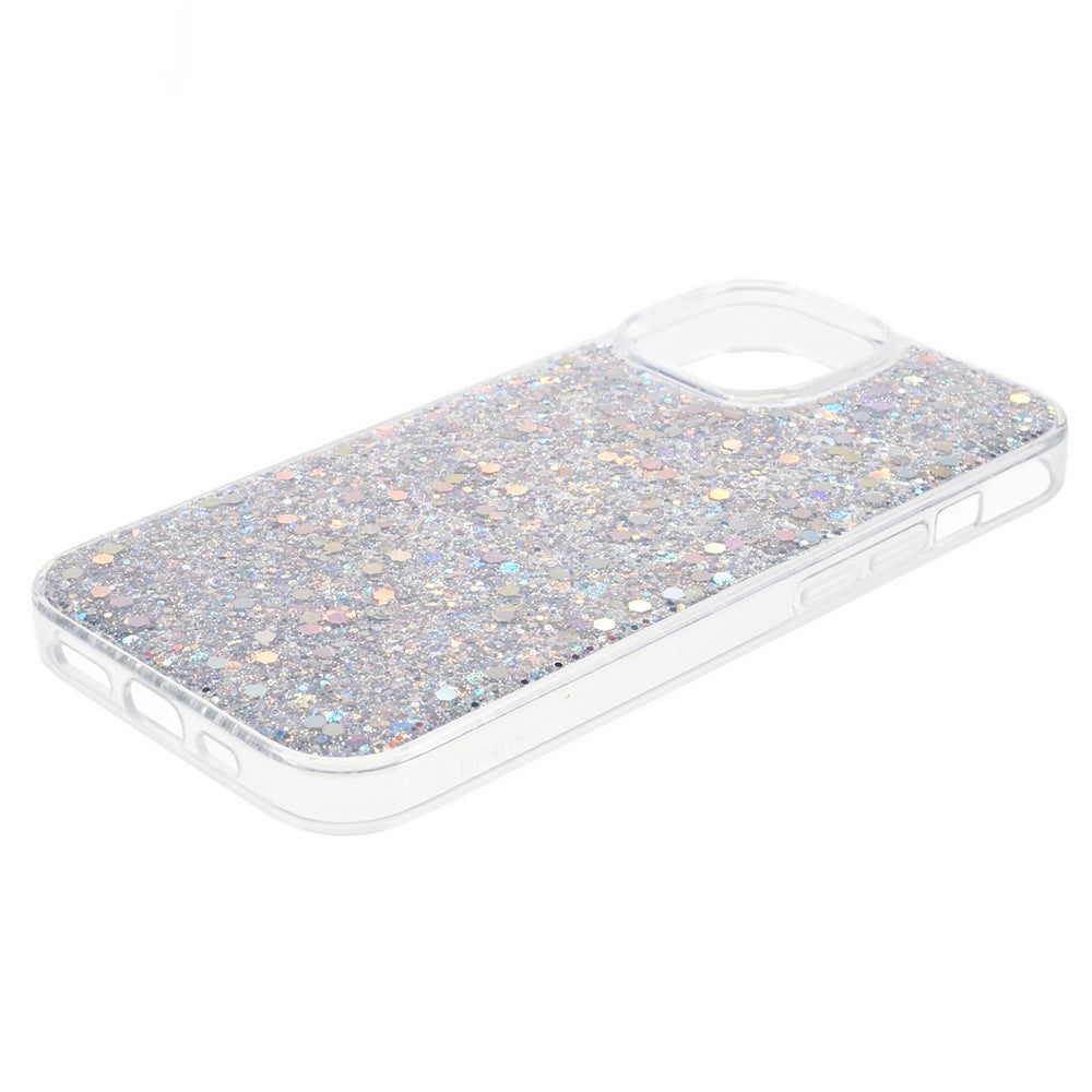 For iPhone 14 Case Glitter Soft TPU Smartphone Cover
