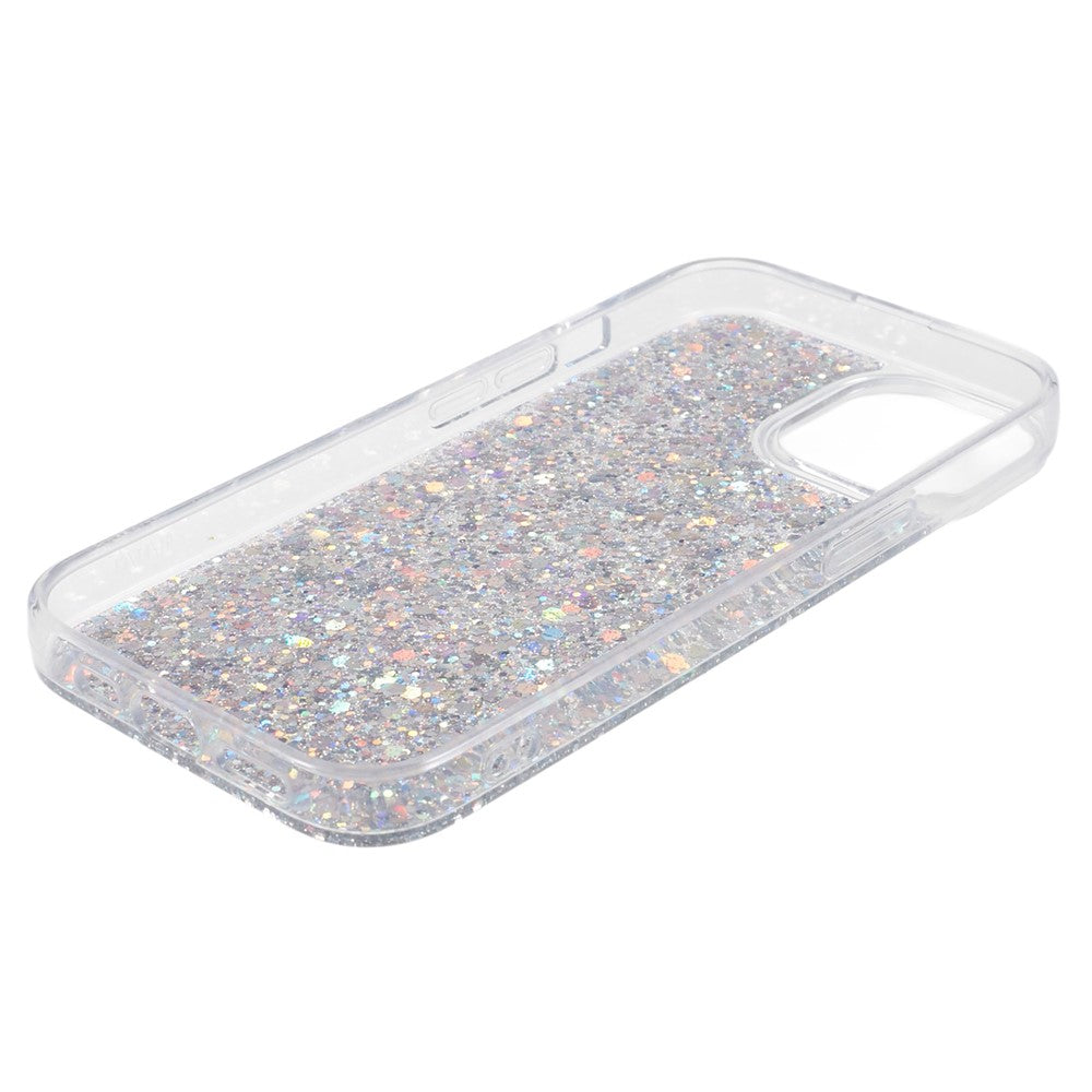 For iPhone 14 Case Glitter Soft TPU Smartphone Cover