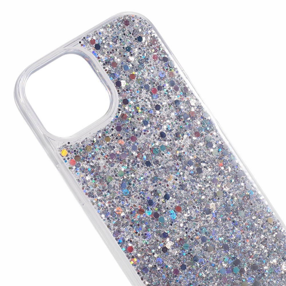 For iPhone 14 Case Glitter Soft TPU Smartphone Cover