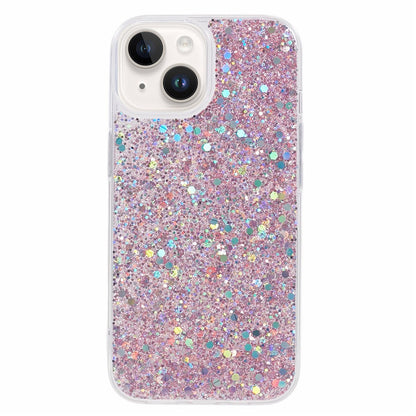 For iPhone 14 Case Glitter Soft TPU Smartphone Cover