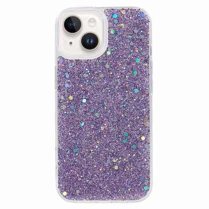 For iPhone 14 Case Glitter Soft TPU Smartphone Cover