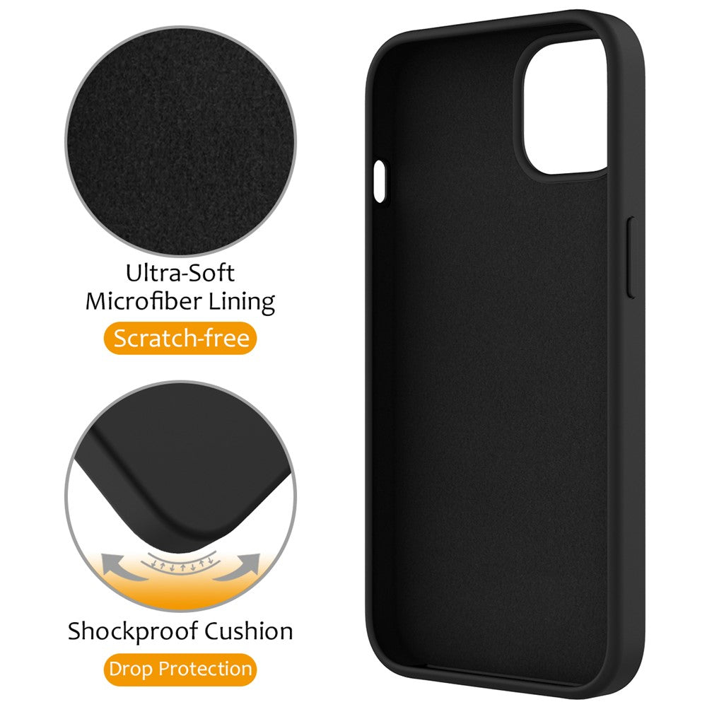 For iPhone 14 Plus Kickstand Case PC + Silicone Phone Cover Compatible with MagSafe