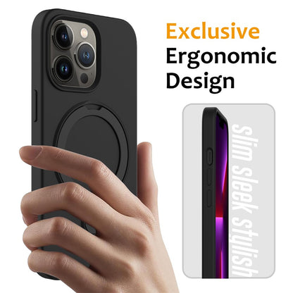 For iPhone 15 Pro Max Kickstand Phone Case Compatible with MagSafe