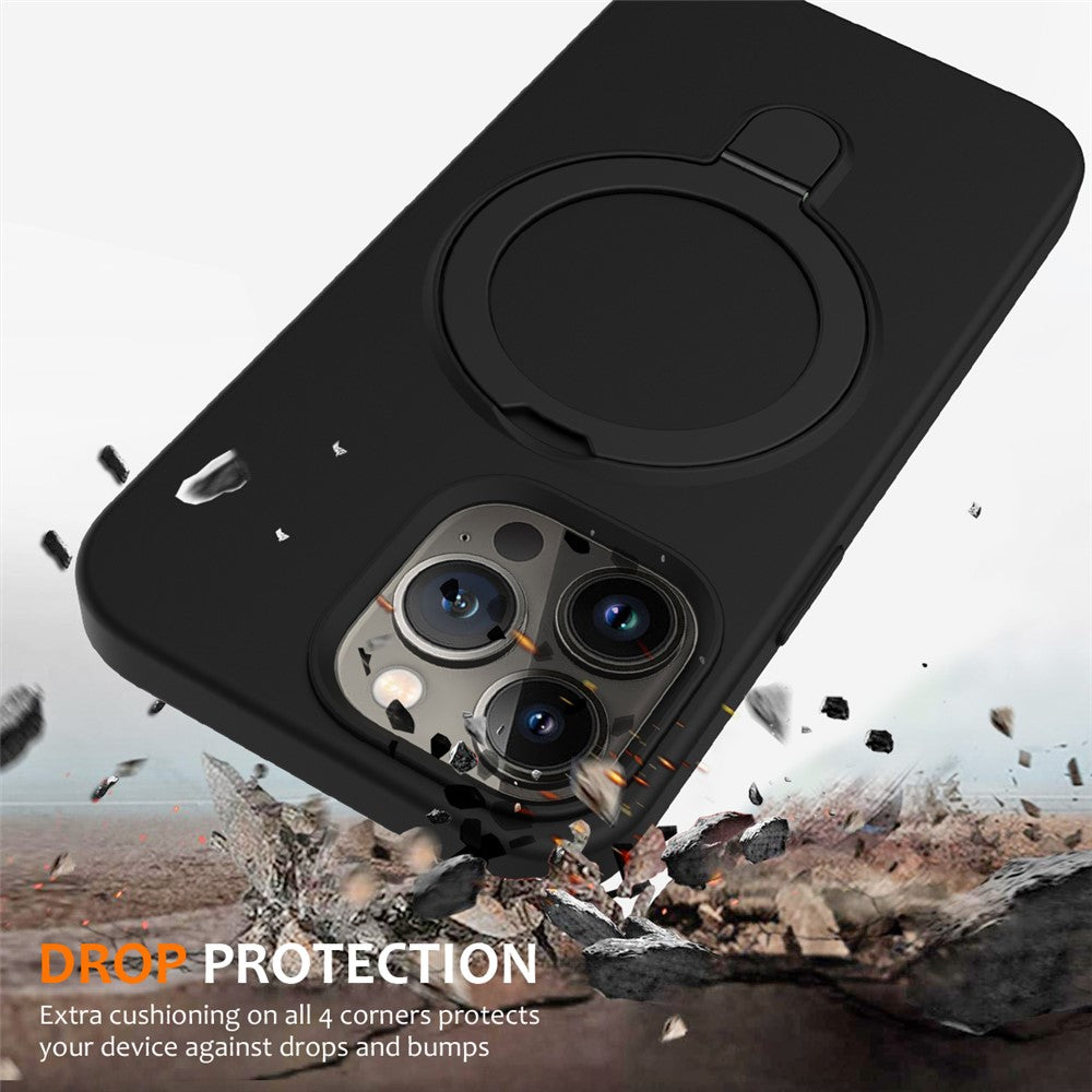 For iPhone 15 Pro Max Kickstand Phone Case Compatible with MagSafe