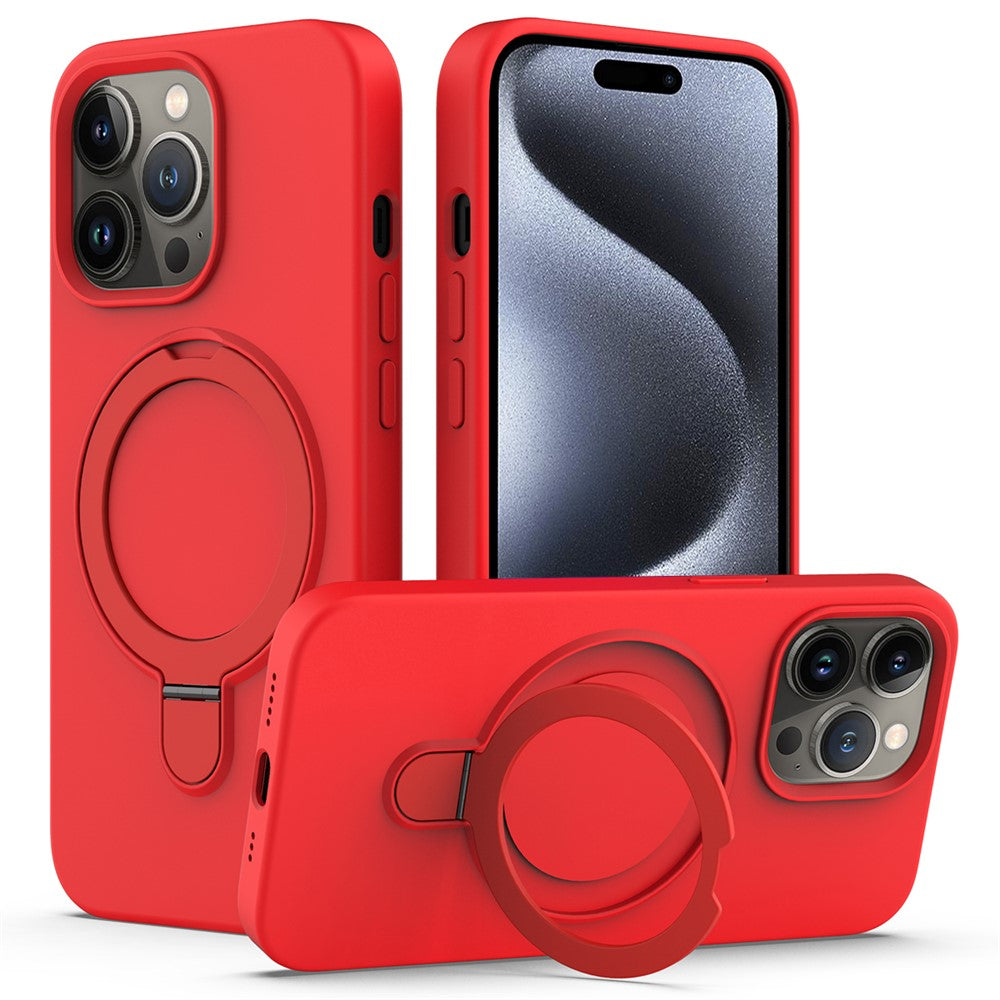 For iPhone 15 Pro Max Kickstand Phone Case Compatible with MagSafe