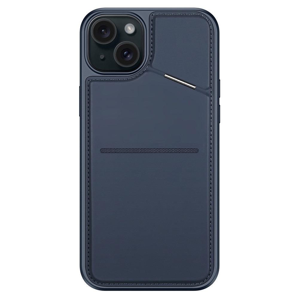 DUX DUCIS Rafi II Series for iPhone 15 Plus Kickstand Case Magnetic Phone Cover Card Holder