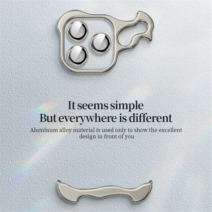 For iPhone 15 Corner Edge Pad Lens Protector Backless Frameless Bumper Case