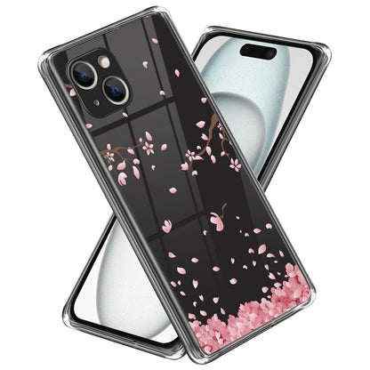 For iPhone 15 Plus TPU Case Pattern Printing Anti-scratch Phone Cover