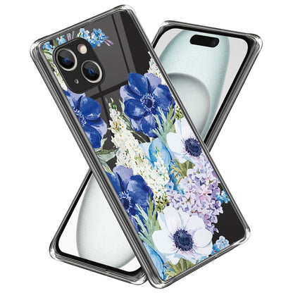 For iPhone 15 Plus TPU Case Pattern Printing Anti-scratch Phone Cover