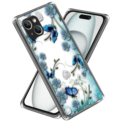 For iPhone 15 Plus TPU Case Pattern Printing Anti-scratch Phone Cover