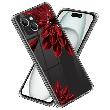 For iPhone 15 Plus TPU Case Pattern Printing Anti-scratch Phone Cover