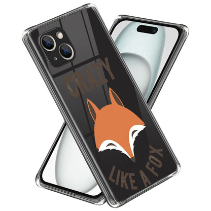 For iPhone 15 Plus TPU Case Pattern Printing Anti-scratch Phone Cover