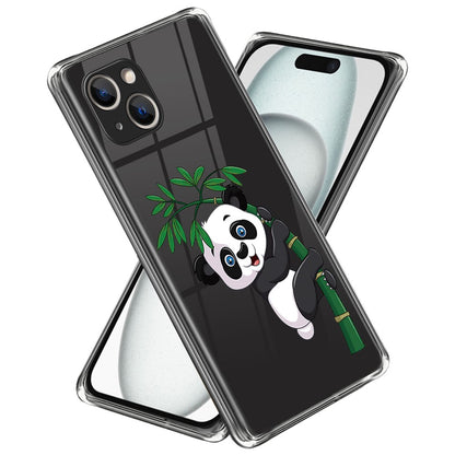 For iPhone 15 Plus TPU Case Pattern Printing Anti-scratch Phone Cover