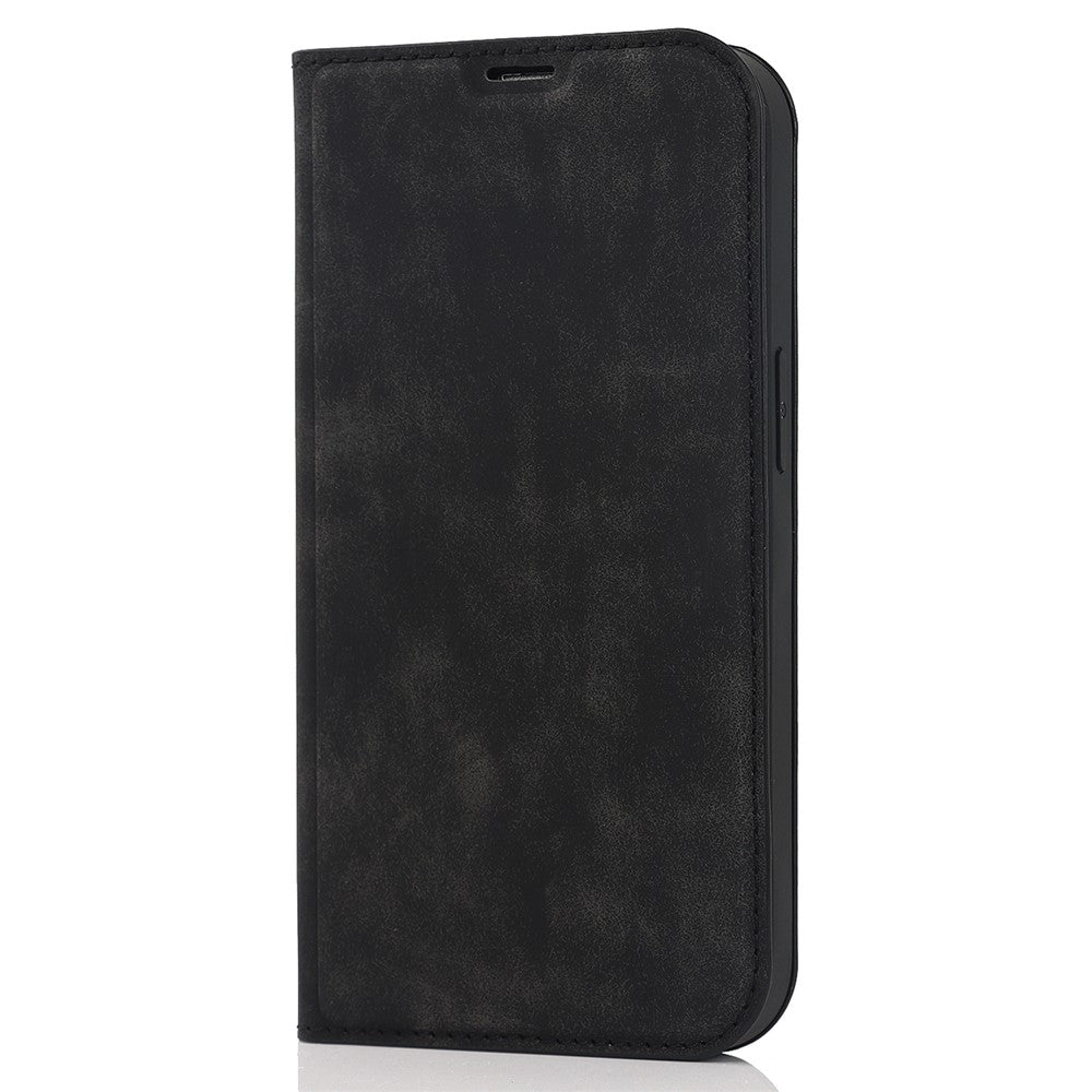 For iPhone 15 Case Leather Card Holder Phone Guard Cover Compatible with MagSafe