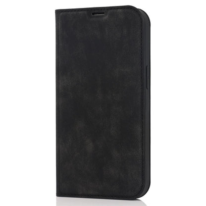 For iPhone 15 Case Leather Card Holder Phone Guard Cover Compatible with MagSafe