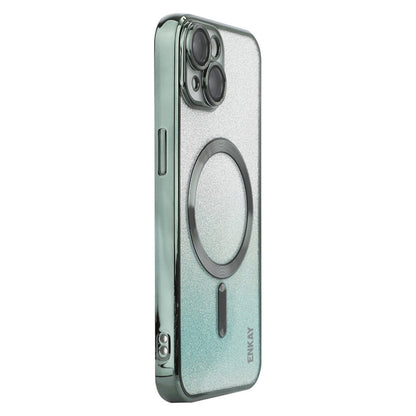 ENAKY HAT PRINCE For iPhone 14 Plus Magnetic TPU Case Electroplating Glitter Phone Cover