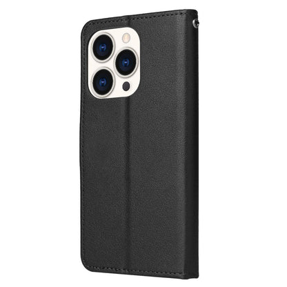 For iPhone 15 Pro Cases PU Leather Phone Cover Cell Phone Case Wallet with Stand Function