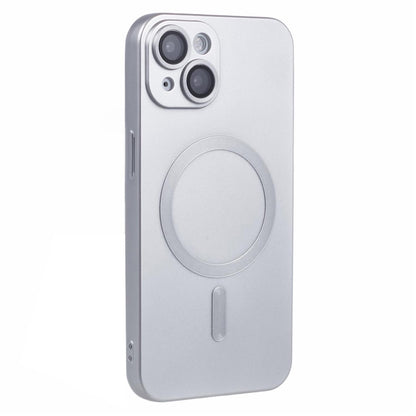 For iPhone 14 Plus TPU Case Compatible with MagSafe Rubberized Anti-Drop Phone Cover with Lens Film