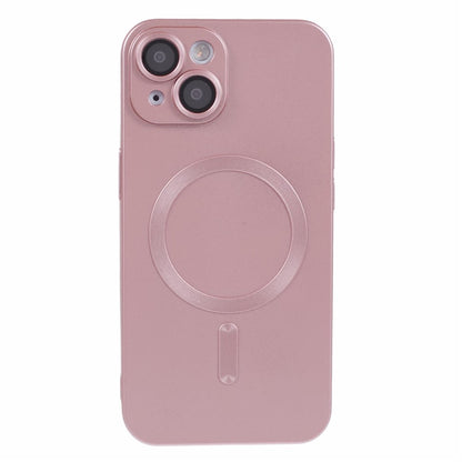 For iPhone 14 Plus TPU Case Compatible with MagSafe Rubberized Anti-Drop Phone Cover with Lens Film