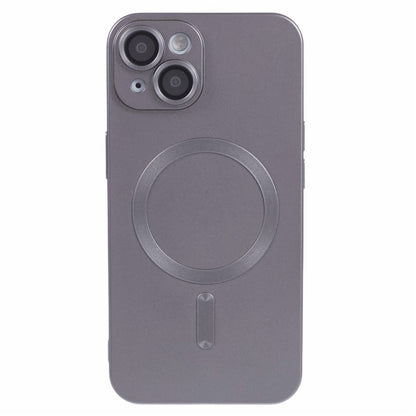 For iPhone 14 Plus TPU Case Compatible with MagSafe Rubberized Anti-Drop Phone Cover with Lens Film