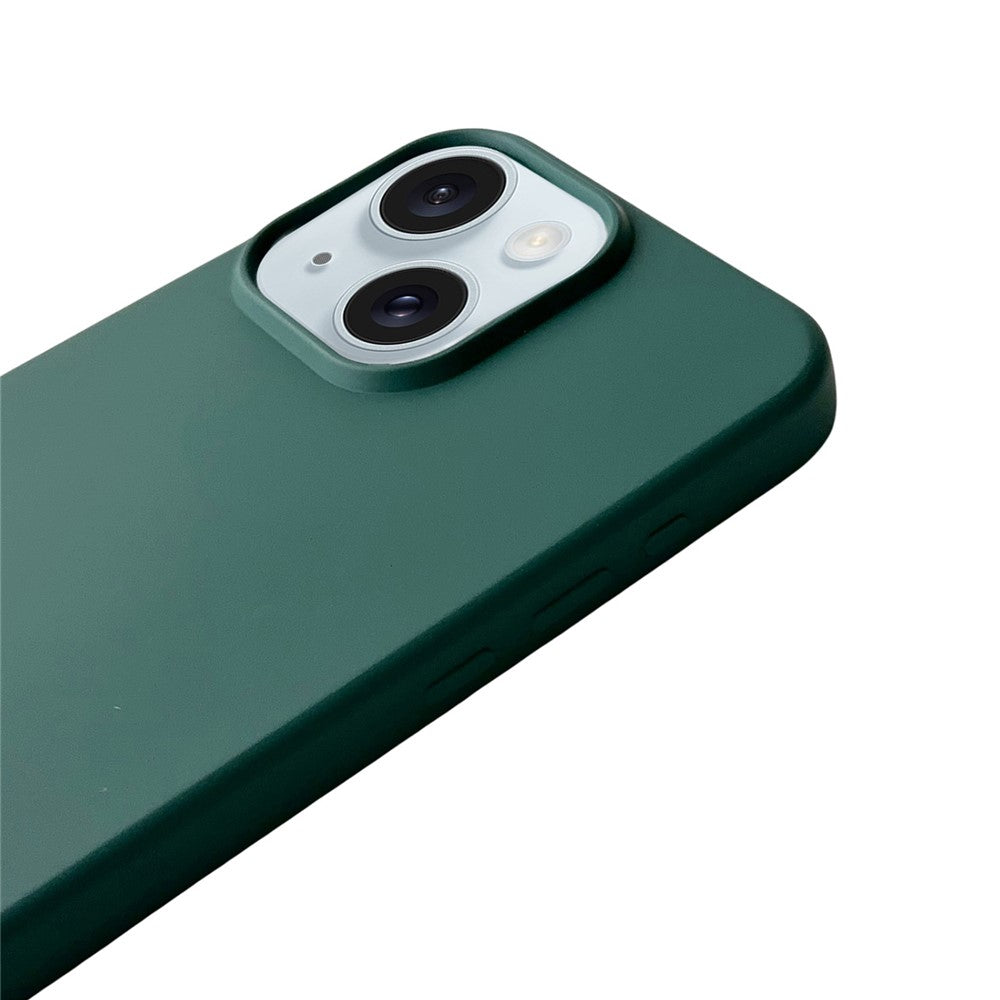 For iPhone 14 Plus Case Liquid Silicone Smooth Phone Cover with Adjustable Lanyard