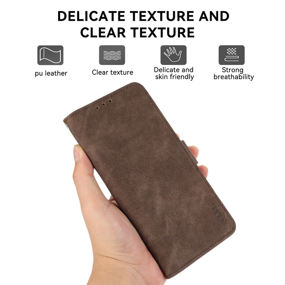 ABEEL For iPhone 15 Pro Case RFID Blocking Card Holder Bump Proof Phone Cover