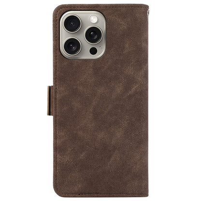 ABEEL For iPhone 15 Pro Case RFID Blocking Card Holder Bump Proof Phone Cover