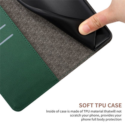HT06 For iPhone 17e / 16e Drop-Proof Phone Case Rhombus Pattern PU Leather Wallet Cover