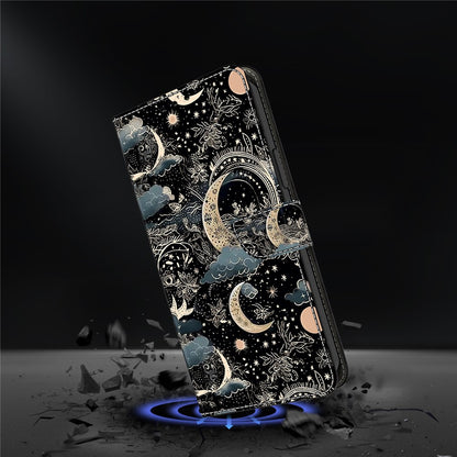 For iPhone 15 Shockproof Case Leather Flip Folio Phone Cover with Wallet