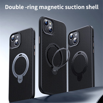 Phone Cases for iPhone 15 Plus Compatible with MagSafe Kickstand PC+TPU Phone Cover