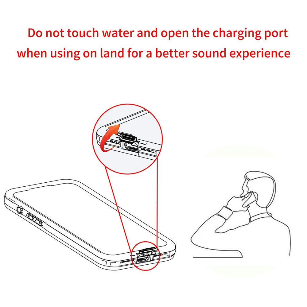 SHELLBOX Air Box Series For iPhone 15 Pro Max Waterproof Cover PC+TPU+PET Protective Phone Case