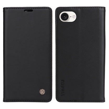 YIKATU YK-001 For iPhone 17e / 16e Case Stand Wallet PU Leather Phone Cover
