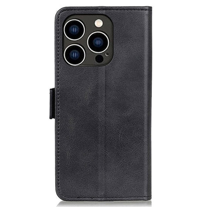 For iPhone 16 Pro Case Magnetic Clasp Leather Wallet Flip Phone Cover
