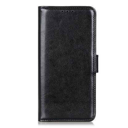 For iPhone 16 Pro Max Wallet Case Crazy Horse Texture Leather Phone Cover