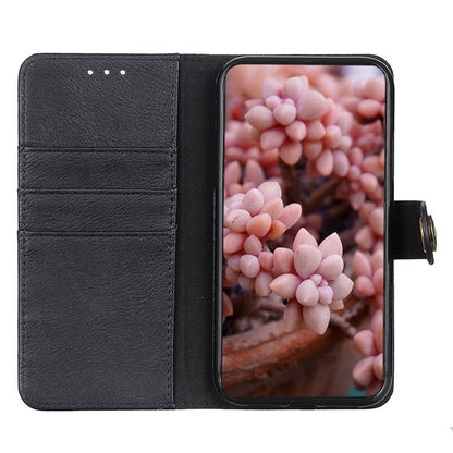 KHAZNEH For iPhone 16 Case Cowhide Texture Leather Phone Cover