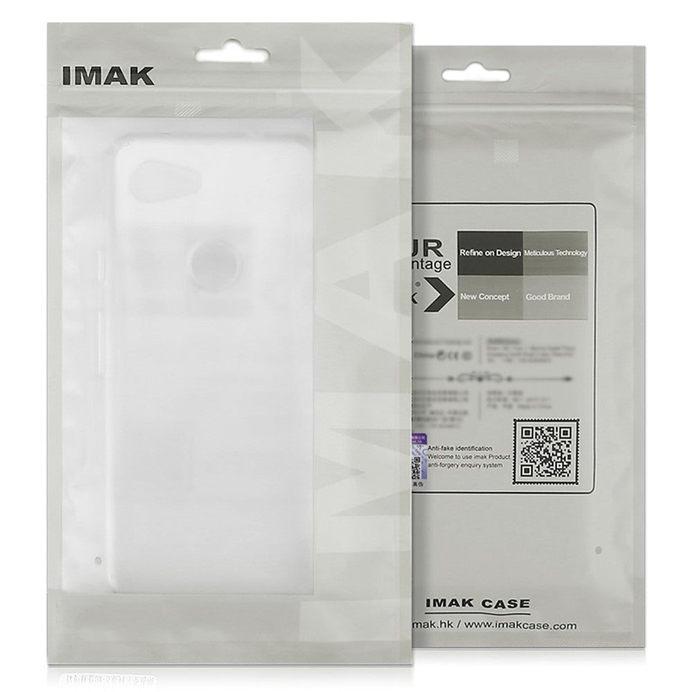 IMAK UX-5 Series for iPhone 15 Case Slim Fit Crystal Clear TPU Phone Cover