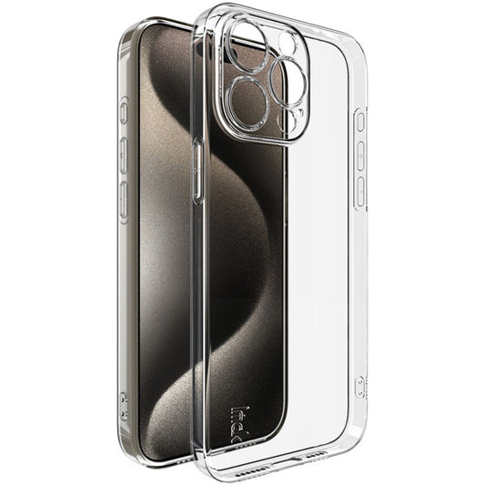 IMAK UX-5 Series for iPhone 15 Pro Max Case Thin Fit TPU Crystal Clear Phone Cover